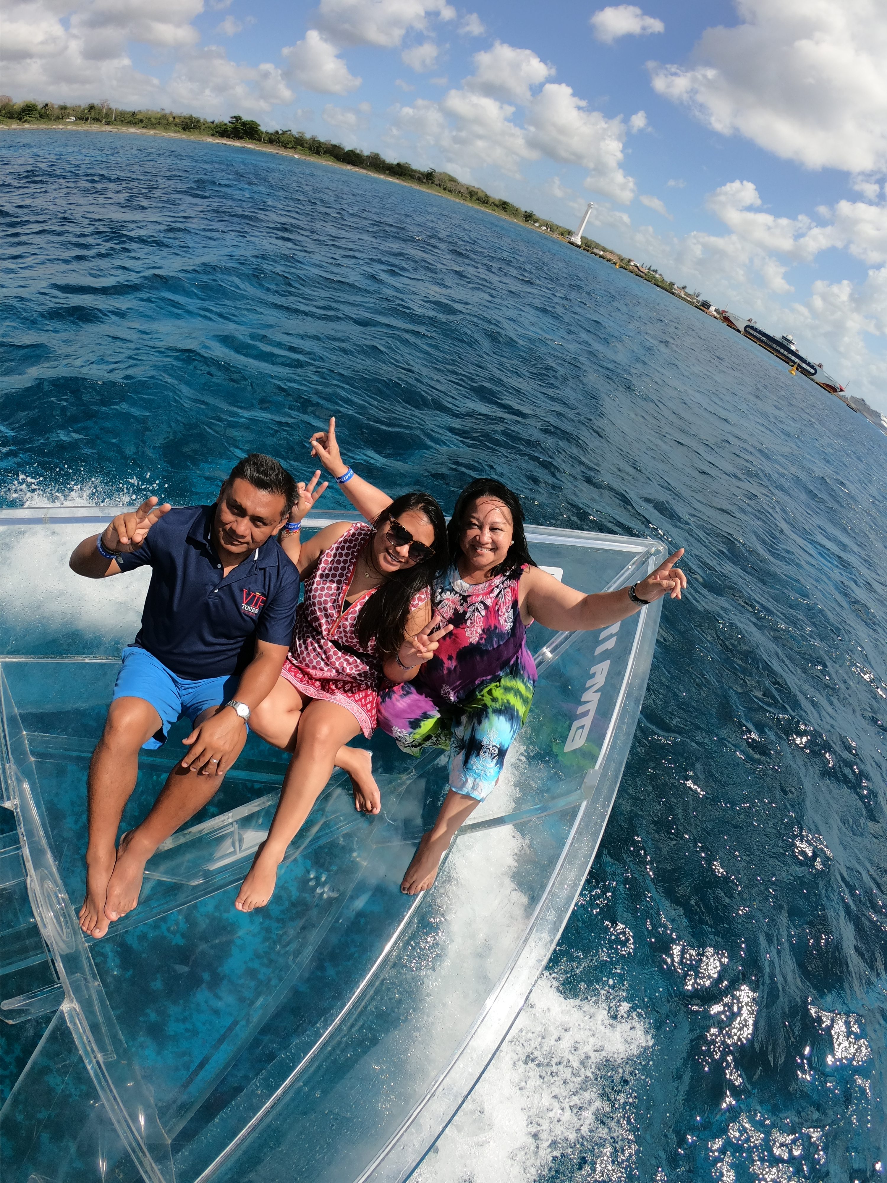 Cozumel Clear Boat – Transparent boat adventure